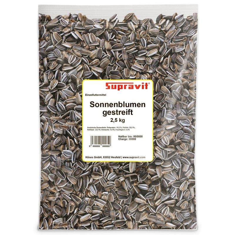 Supravit Sonnenblumenkerne gestreift