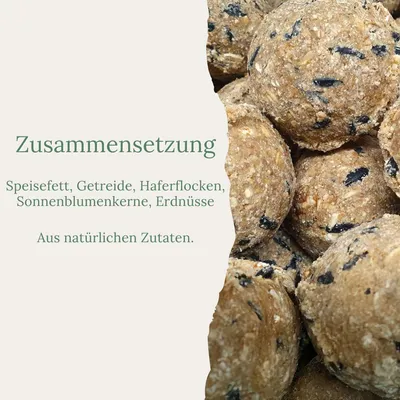 Orni Meisenknödel ohne Netz 100 Stück Orni Meisenknödel ohne Netz 100 Stück