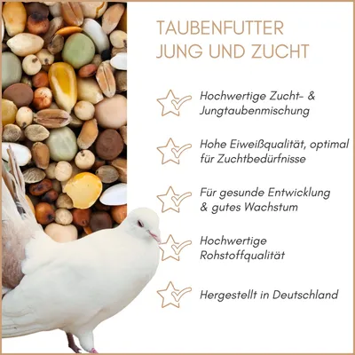 Supravit JUNG & ZUCHT Taubenfutter Supravit JUNG & ZUCHT Taubenfutter
