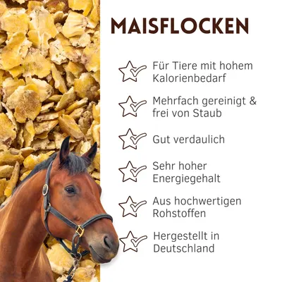 Supravit Maisflocken für Pferde Supravit Maisflocken für Pferde
