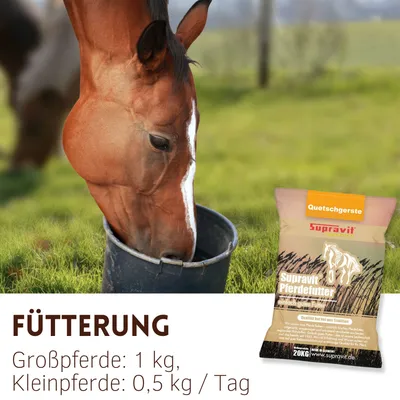 Supravit Gerste gequetscht 20kg Supravit Gerste gequetscht 20kg