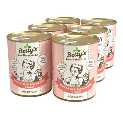 Betty's Landhausküche Huhn mit Lachs & Borretschöl