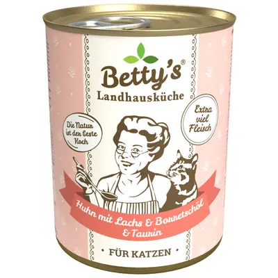 Betty's Landhausküche Huhn mit Lachs & Borretschöl