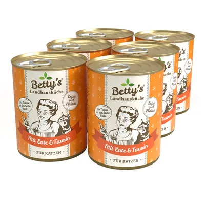 Betty's Landhausküche mit Ente & Taurin Betty's Landhausküche mit Ente & Taurin