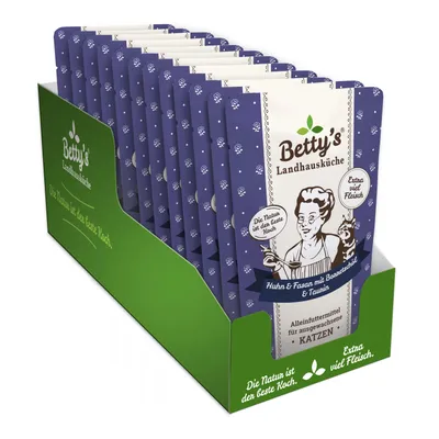 Betty's Landhausküche Frischebeutel Huhn & Fasan Betty's Landhausküche Frischebeutel Huhn & Fasan