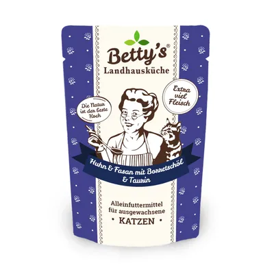 Betty's Landhausküche Frischebeutel Huhn & Fasan