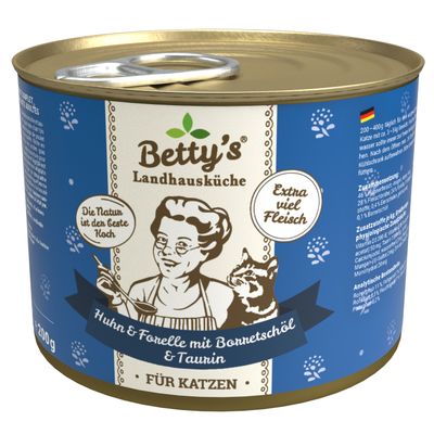 Betty's Landhausküche Huhn und Forelle Huhn & Forelle 6 x 200g