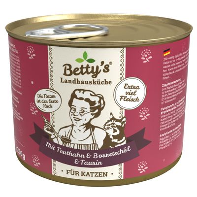 Betty's Landhausküche mit Truthahn & Borretschöl