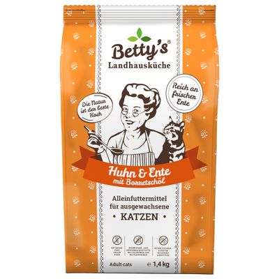 Betty's Landhausküche Trockenfutter Huhn Ente