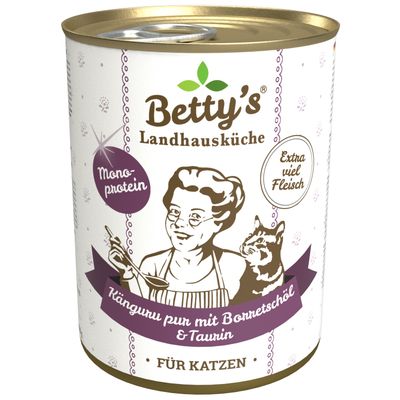Betty's Landhausküche Känguru Pur Känguru pur 6 x 400g