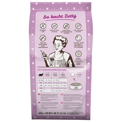 Betty's Landhausküche Trockenfutter Hühnchen mit Pute