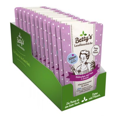 Betty's Landhausküche Frischebeutel Kitten Huhn Pute