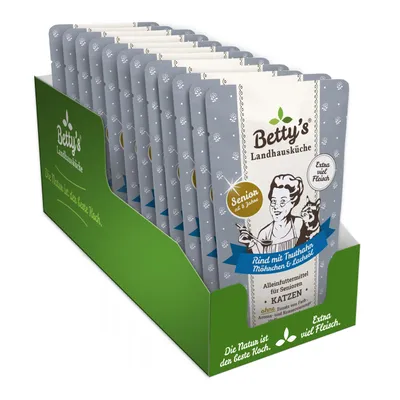 Betty's Landhausküche SENIOR Frischebeutel Huhn Rind