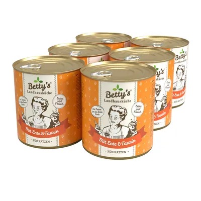 Betty's Landhausküche mit Ente & Taurin Betty's Landhausküche mit Ente & Taurin