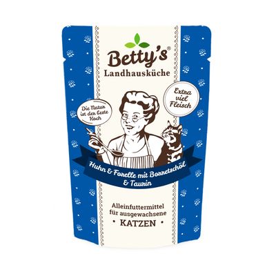 Betty's Landhausküche Frischebeutel Huhn und Forelle