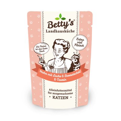 Betty's Landhausküche Frischebeutel Huhn mit Lachs Huhn mit Lachs 12 x 100g