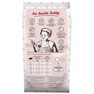 Betty's Landhausküche Trockenfutter Rind pur