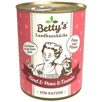 Betty's Landhausküche Rind & Herz Rind & Herz 6 x 400g