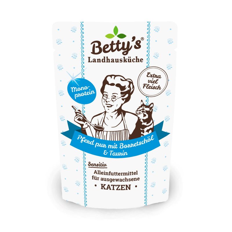 Betty's Landhausküche Frischebeutel Pferd Pur