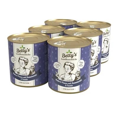 Betty's Landhausküche Huhn & Fasan mit Borretschöl