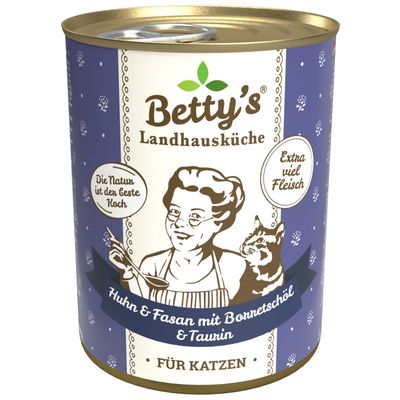Betty's Landhausküche Huhn & Fasan mit Borretschöl