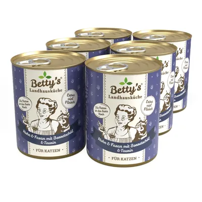 Betty's Landhausküche Huhn & Fasan mit Borretschöl