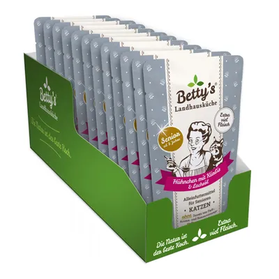 Betty's Landhausküche SENIOR Frischebeutel Huhn Kürbis