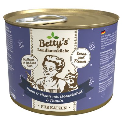 Betty's Landhausküche Huhn & Fasan mit Borretschöl
