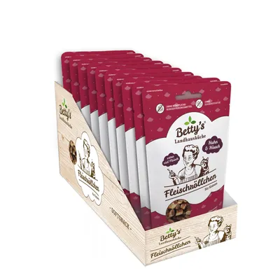 Betty's Landhausküche Katze Fleischröllchen Huhn und Hirsch Betty's Landhausküche Katze Fleischröllchen Huhn und Hirsch