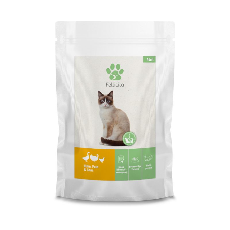 Fellicita Nassfutter Huhn, Pute & Gans
