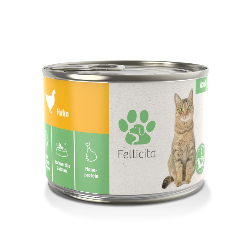 Fellicita Nassfutter Huhn pur