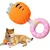 HausPets Jouet Chien Fromage Peluche Couineur Dentition