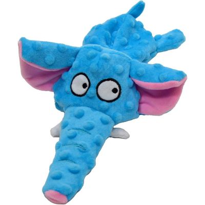 Jack&Vanilla Hundespielzeug Elefant Blau 28cm Bubble Plush