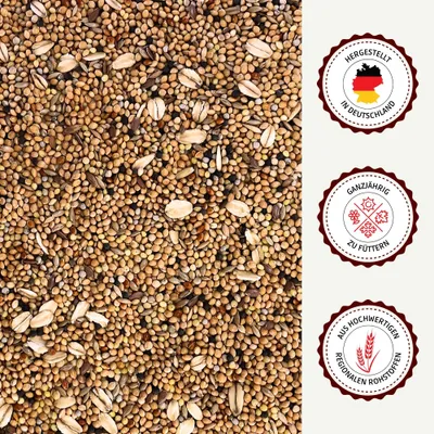 Supravit Wachtelfutter - Alleinfutter Körnermischung für Wachteln Supravit Wachtelfutter - Alleinfutter Körnermischung für Wachteln