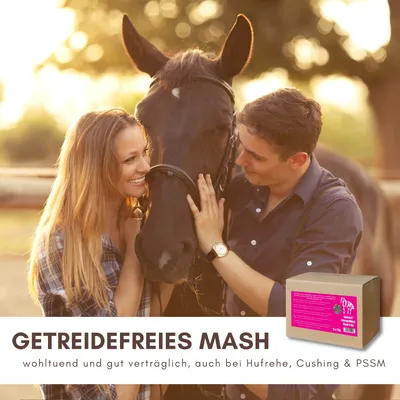 Supravit WIESENGLÜCK Pferdefutter - Mash oder Müsli für Pferde Supravit WIESENGLÜCK Pferdefutter - Mash oder Müsli für Pferde