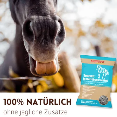 Supravit WIESENGLÜCK Pferdefutter Rübenschnitzel