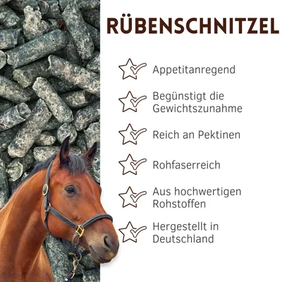 Supravit WIESENGLÜCK Pferdefutter Rübenschnitzel