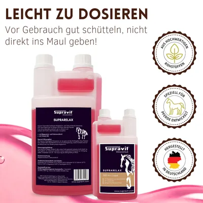 Supravit SupraRelax - Magnesium & B12 für Pferde Supravit SupraRelax - Magnesium & B12 für Pferde