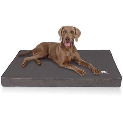 Knuffelwuff Orthopädische Hundematte Nantucket aus Velours