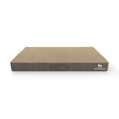 Knuffelwuff orthopädische Hundematte Ellenie aus Teddymaterial und Velours