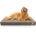 Knuffelwuff orthopädische Hundematte Ellenie aus Teddymaterial und Velours