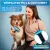 BluePet Selbstreinigende Hundebürste & Katzenbürste Langhaar, Zupfbürste