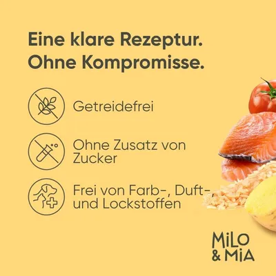Milo & Mia - Lachs & Kartoffel Milo & Mia - Lachs & Kartoffel