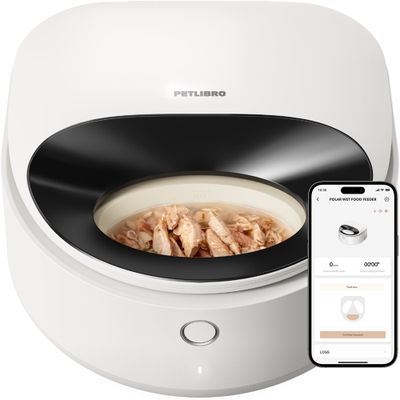 PETLIBRO Distributeur automatique aliments humides Polar - Blanc