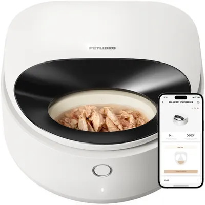 PETLIBRO Distributeur automatique aliments humides Polar - Blanc PETLIBRO Distributeur automatique aliments humides Polar - Blanc