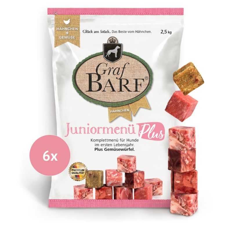 Graf Barf Juniormenü Plus Hähnchen Paket