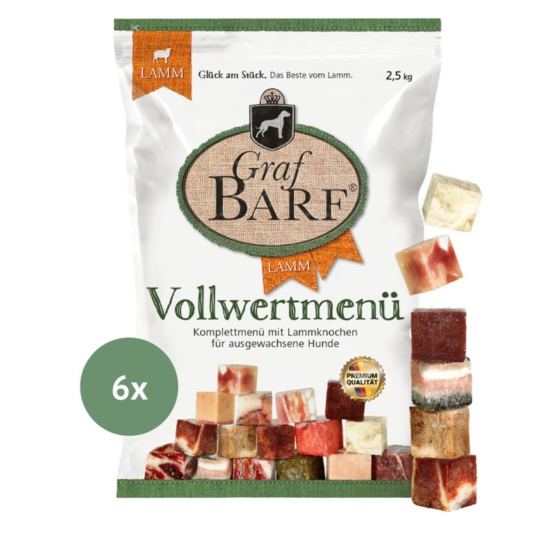Graf Barf Vollwertmenü Lamm Paket