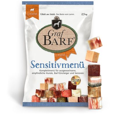 Graf Barf Sensitivmenü Lamm Paket