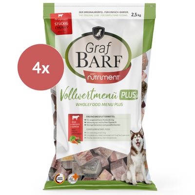 Graf Barf Vollwertmenü Plus Rind Paket