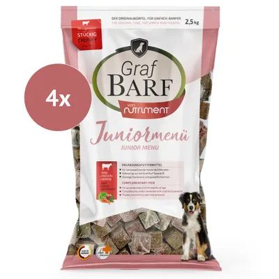 Graf Barf Juniormenü Rind Paket Graf Barf Juniormenü Rind Paket